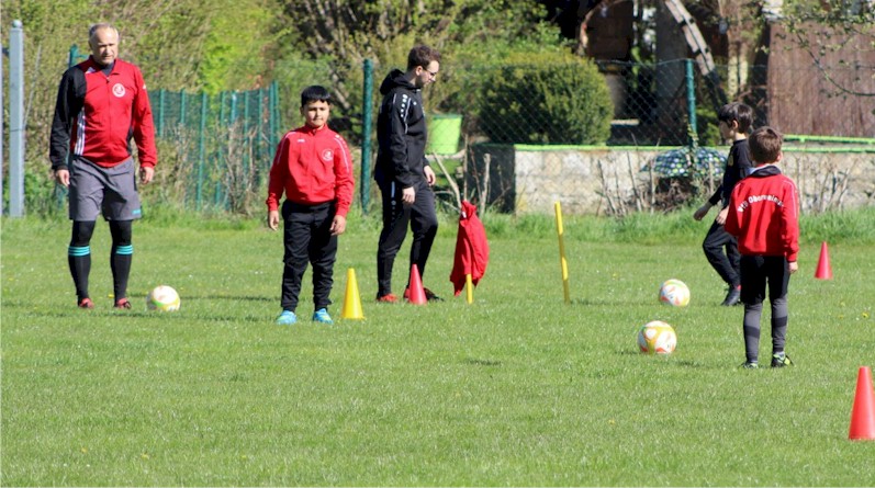 Trainingsstart nach Lockdown beim VfB Oberweimar