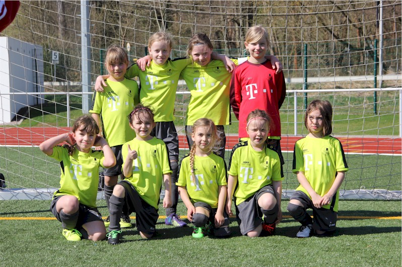 Mannschaftsarchiv VfB Oberweimar: F-Juniorinnen (2017/2018)