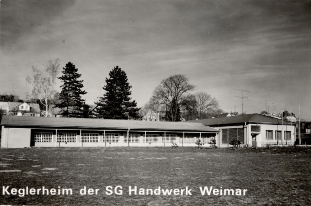 Die Kegelbahn nach der Eröffung im Jahr 1972 Die Kegelbahn nach der Eröffung im Jahr 1972