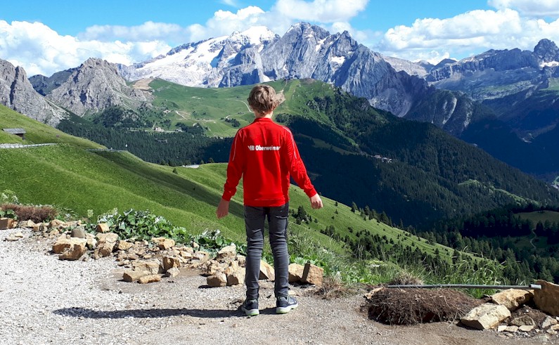 D-Junior Jannik grüßt aus dem wunderschönen Südtirol