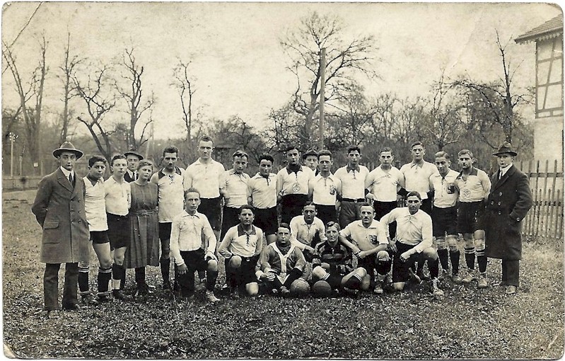 VfB Oberweimar II gegen Sportverein Dessau 5:3 am 26.12.1922