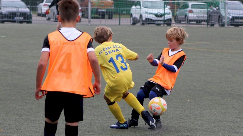 Test unserer E1-Junioren gegen Carl Zeiss Jena Test unserer E1-Junioren gegen Carl Zeiss Jena