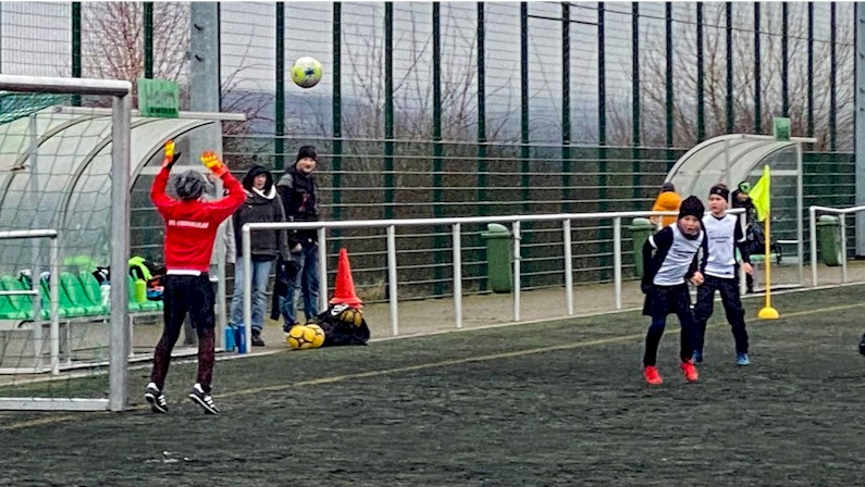 Testspiel der E1-Junioren vom VfB Oberweimar