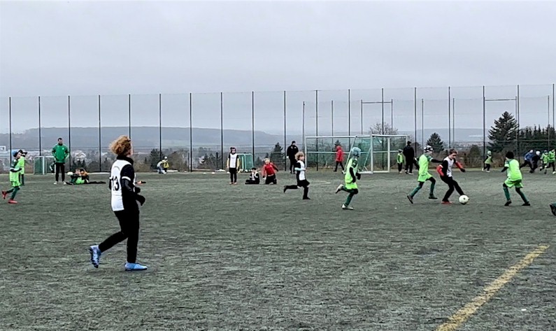 Testspiel der E1-Junioren vom VfB Oberweimar