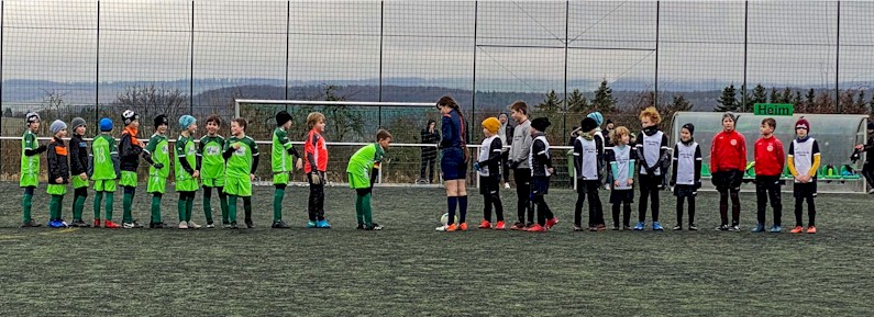 Testspiel der E1-Junioren vom VfB Oberweimar