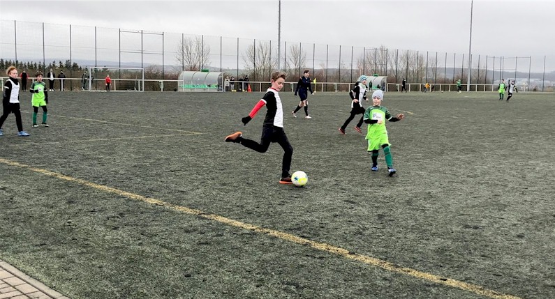 Testspiel der E1-Junioren vom VfB Oberweimar