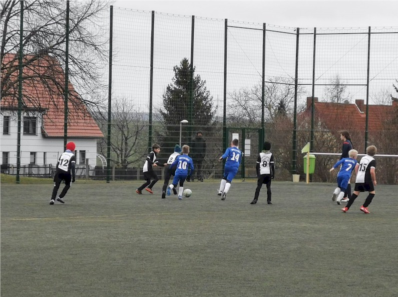 E1-Junioren vom VfB Oberweimar gegen Buttstädt