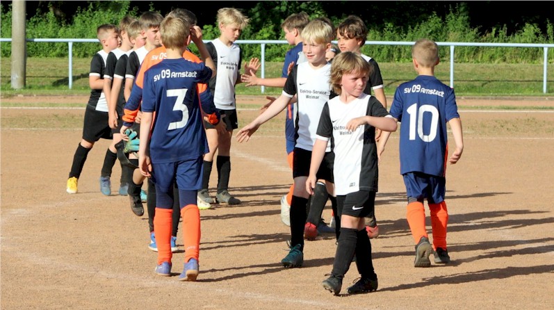 E1-Junioren des VfB Oberweimar siegen gegen Arnstadt