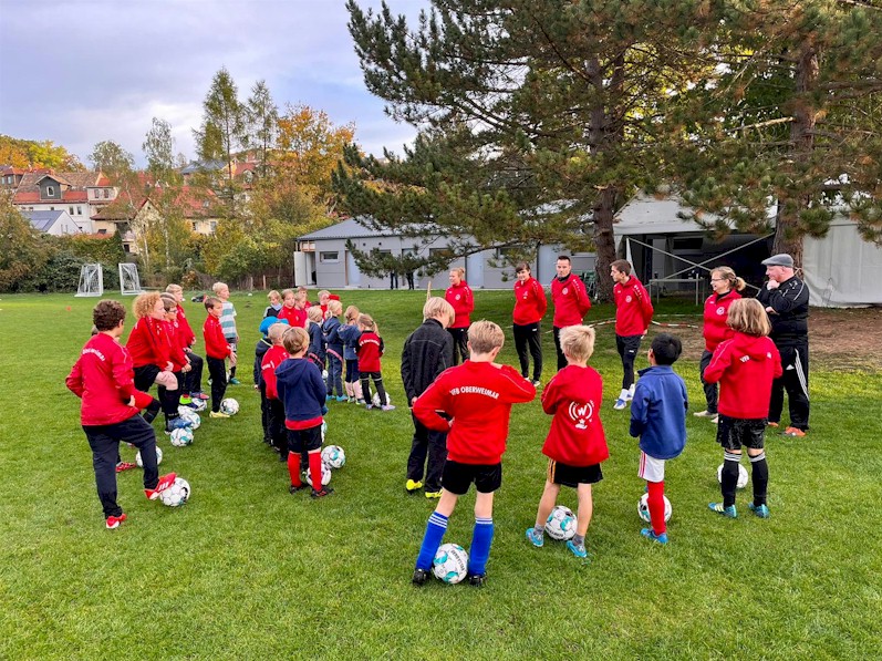 Fußballferienfreizeit des VfB Oberweimar