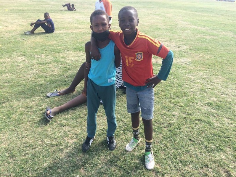 Spendenaktion für die Fußballer in Namibia
