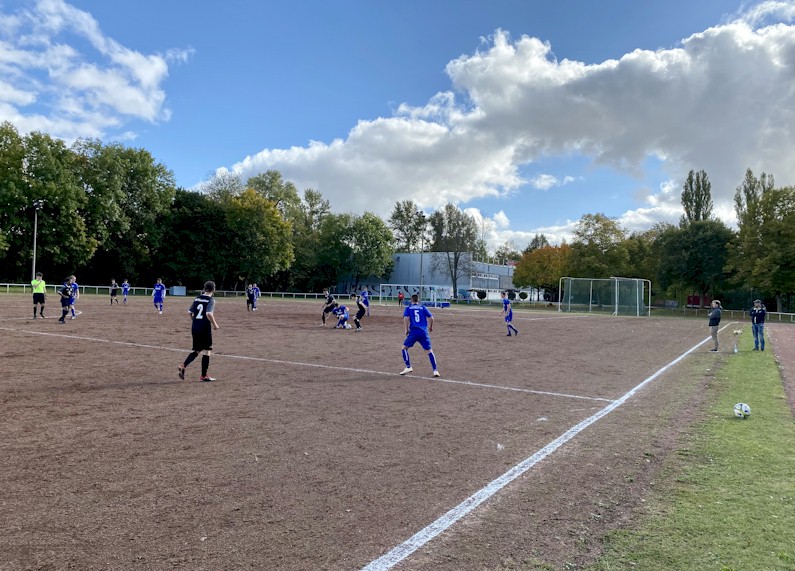 Torloser Test gegen die Zweite von Empor Torloser Test gegen die Zweite von Empor