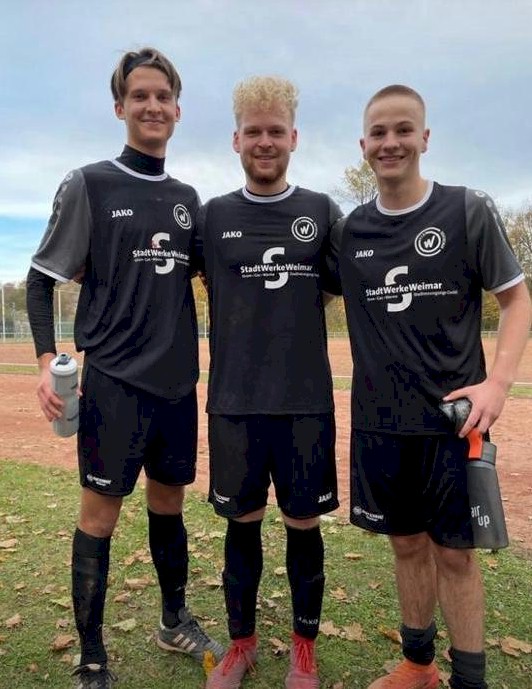 Jan Rothweiler, Noah Scherer und Ole Hoffmann 