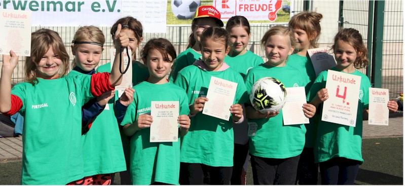 Tag des Mädchenfußballs 2022 - ausgerichtet vom VfB Oberweimar