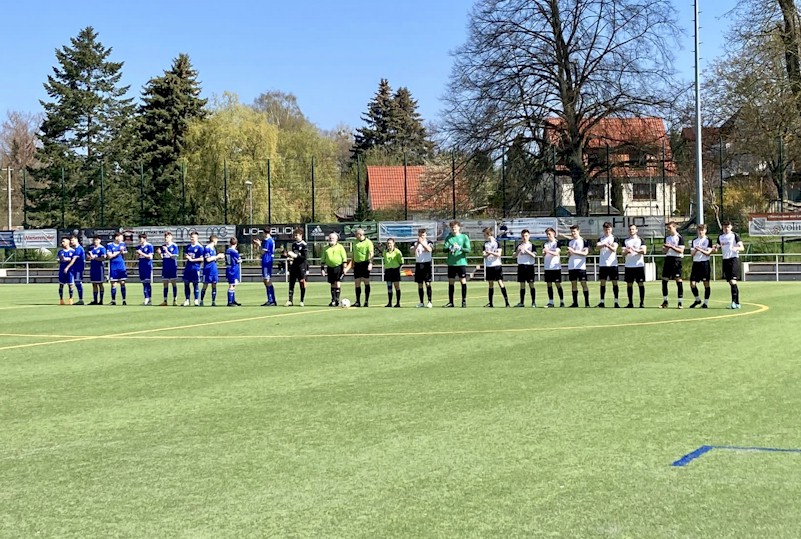 A-Junioren vom VfB Oberweimar in Heiligenstadt