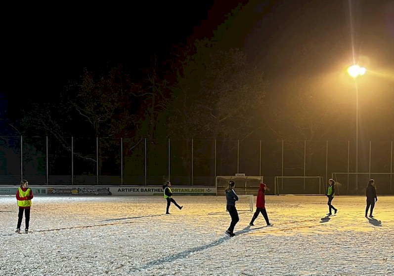 Training der C-Juniorinnen