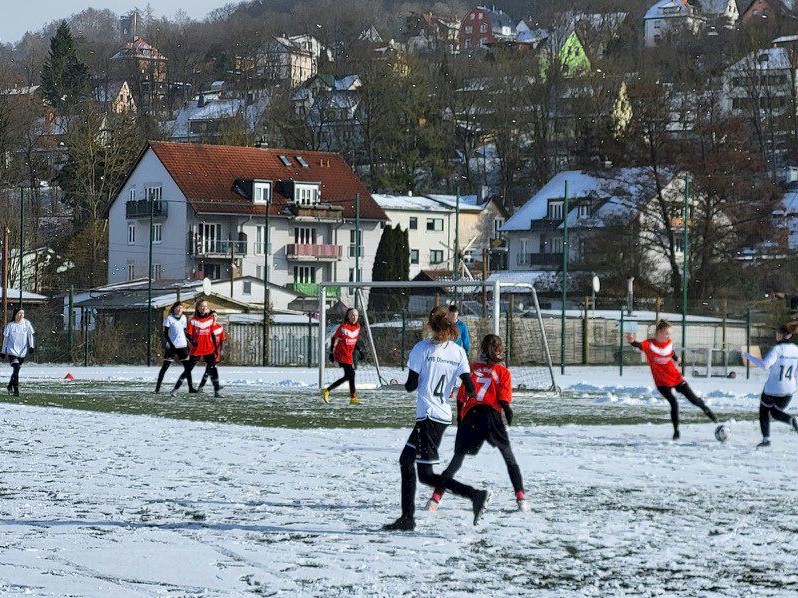 C-Juniorinnen vom VfB Oberweimar in Meiningen