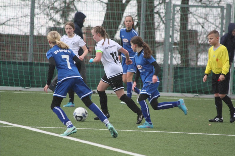 C-Juniorinnen des VfB Oberweimar gewinnen gegen EFC Ruhla 08