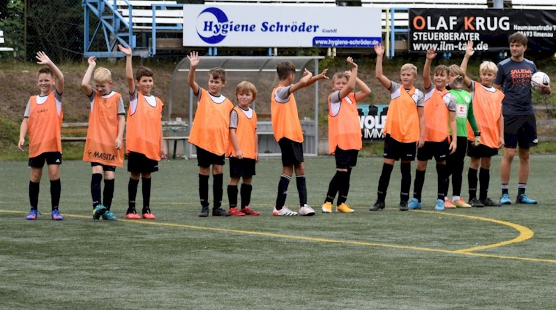 D2-Junioren erreichen ein Untentschieden gegen Martinroda