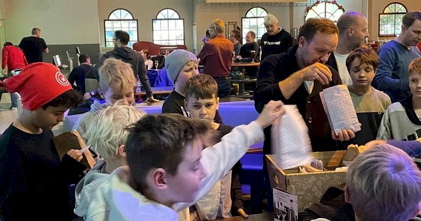 Weihnachtsfeier auf der Bowlingbahn