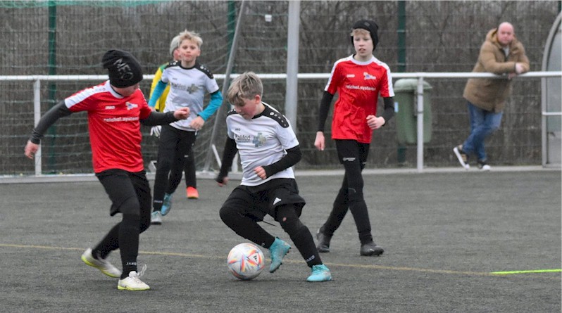 Interner Test der D-Junioren vom VfB Oberweimar