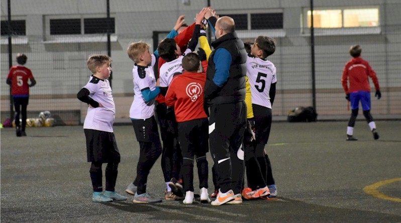 Interner Test der D-Junioren vom VfB Oberweimar