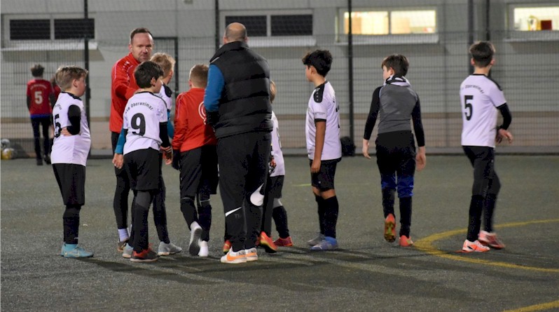 Interner Test der D-Junioren vom VfB Oberweimar