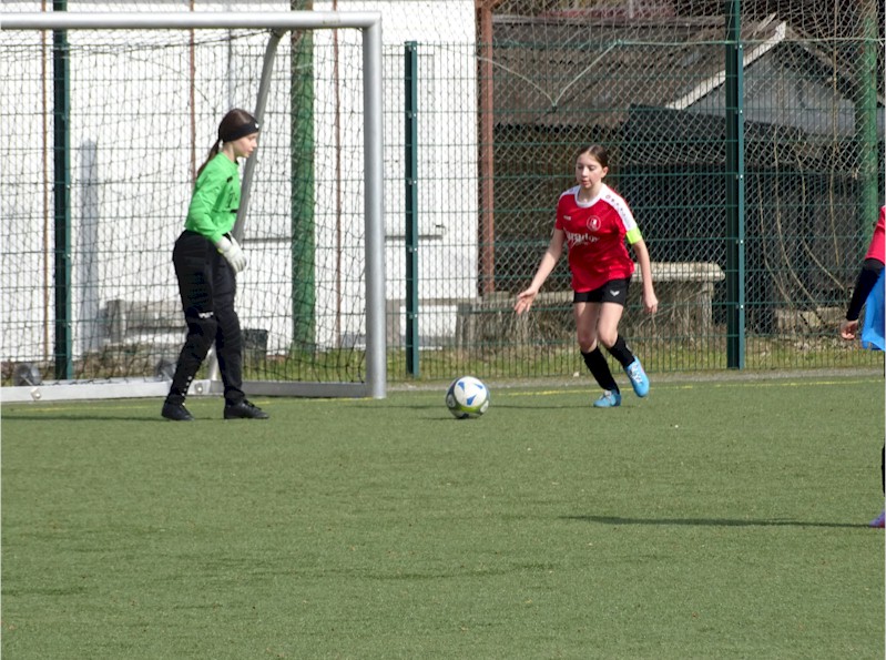 D-Mädchen vom VfB Oberweimar in Meiningen D-Mädchen vom VfB Oberweimar in Meiningen
