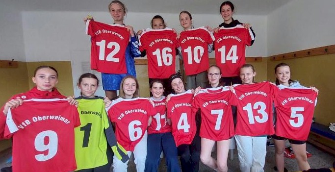 D-Juniorinnen vom VfB Oberweimar in Ruhla