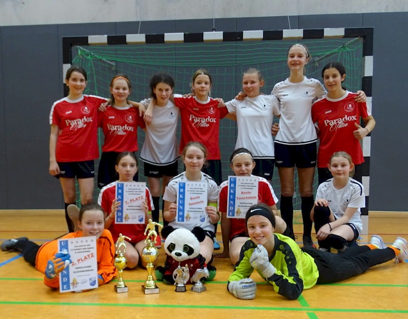 Doppelter Turniersieg der D-Juniorinnen des VfB Oberweimar in Bad Berka