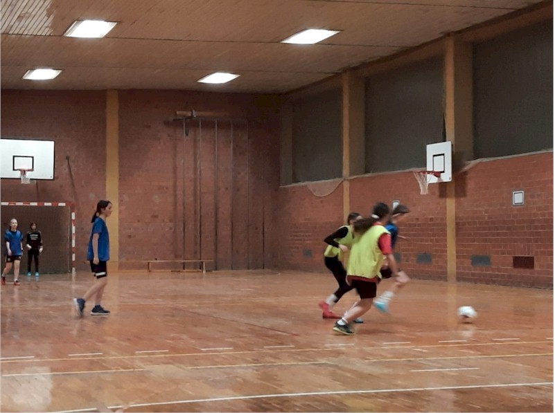 Endlich wieder Hallentraining Endlich wieder Hallentraining