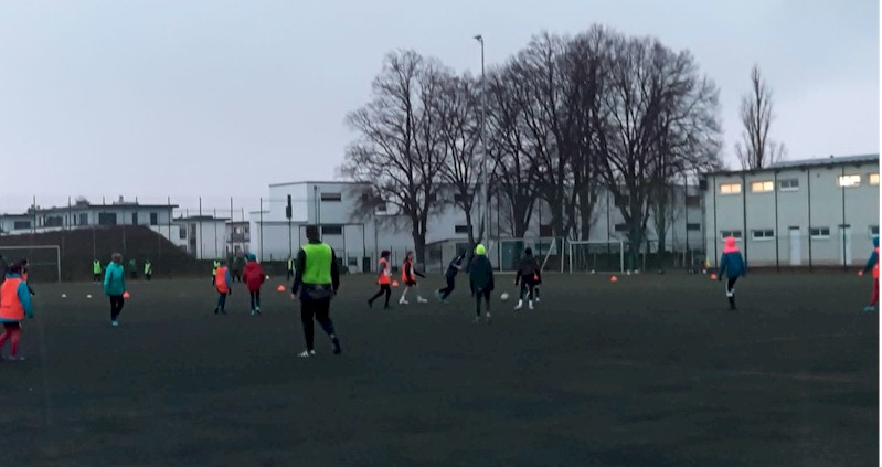 Kein Trainingsausfall wegen schlechtem Wetter Kein Trainingsausfall wegen schlechtem Wetter