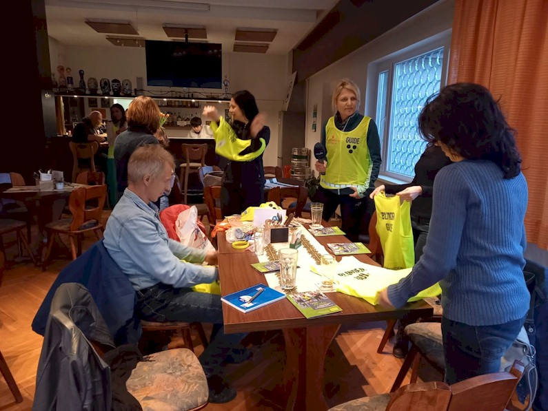 VfB Mitglieder mit dem Guidenetzwerk Deutschland