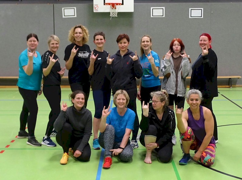 Fitness-Frauen von VfB Oberweimar