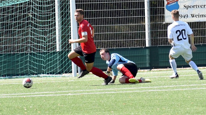 Der VfB Oberweimar zu Gast beim Schöndorfer SV Der VfB Oberweimar zu Gast beim Schöndorfer SV