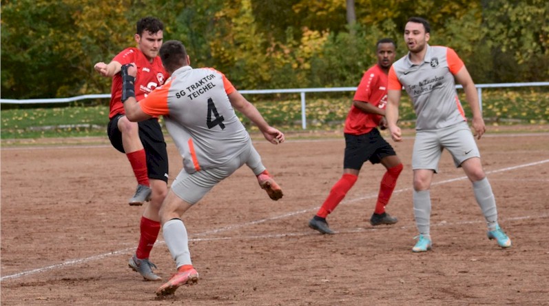 Teichel eine Nummer zu groß - Herren verlieren 0:4 im Pokal