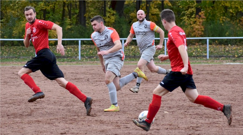 Teichel eine Nummer zu groß - Herren verlieren 0:4 im Pokal
