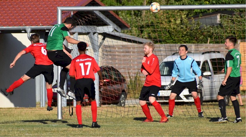 Herrenmannschaft vom VfB Oberweimar testet in Magdala