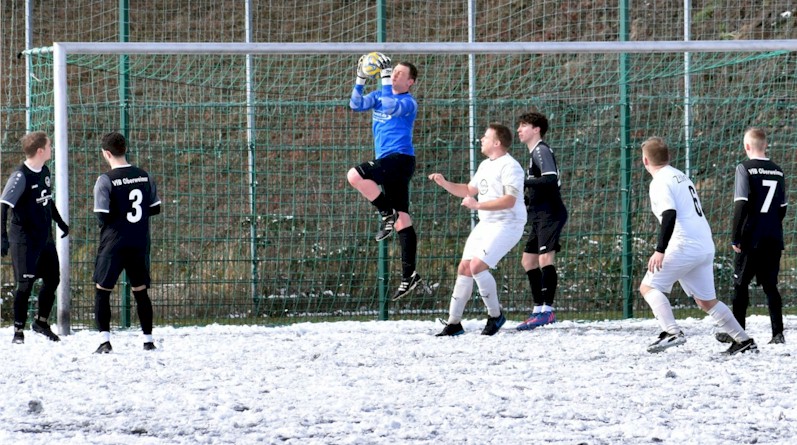Testspielsieg der Herren vom VfB Oberweimar