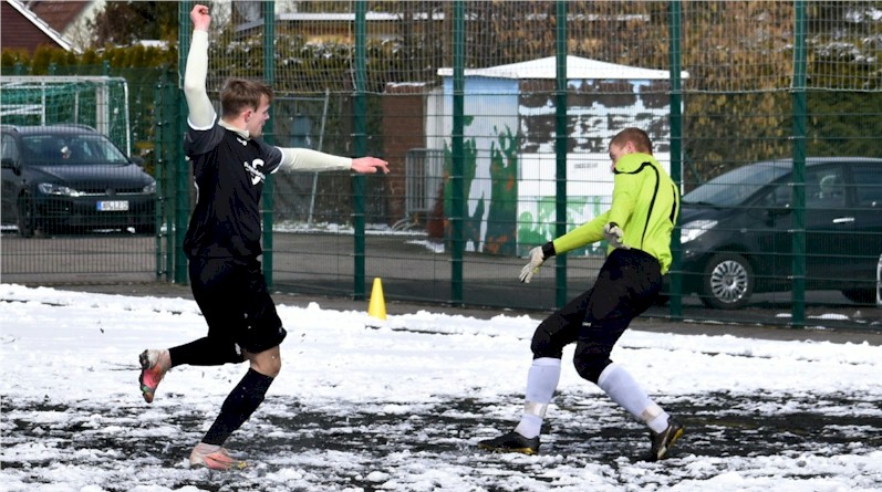 Testspielsieg der Herren vom VfB Oberweimar