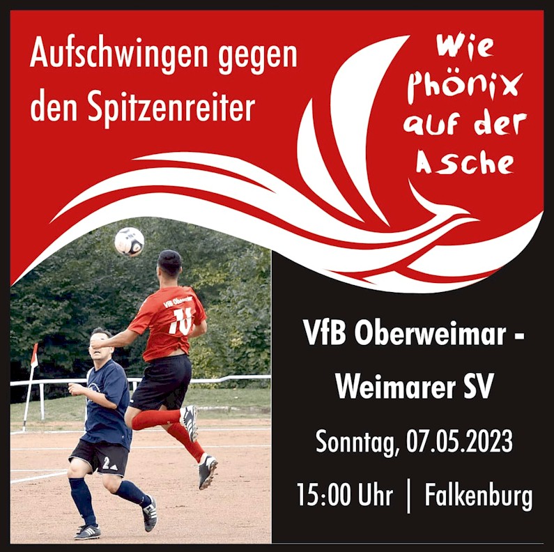 Herrenmannschaft des VfB Oberweimar auf der Falkenburg