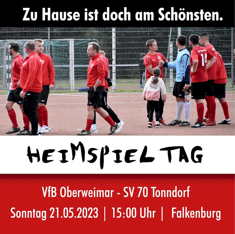 Heimspieltag für die Herren vom VfB Oberweimar