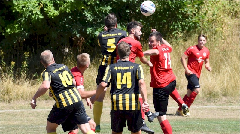 Sieg beim Testspiel in Sprötau