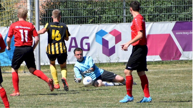 Sieg beim Testspiel in Sprötau