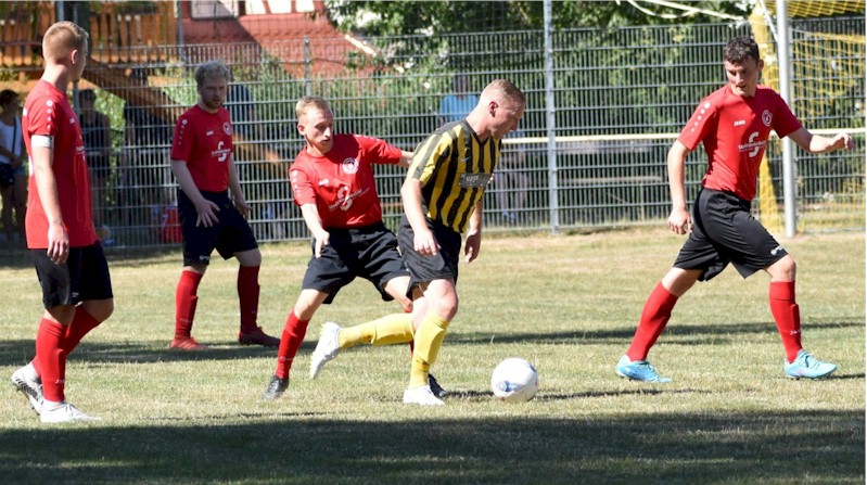 Sieg beim Testspiel in Sprötau