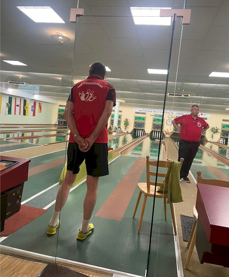 Günter Seyfarth bei den Deutschen Meisterschaften