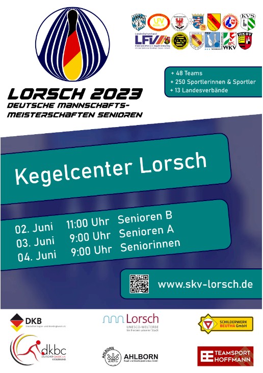 Der Kreis-Verein Kegeln Weimar mit Unterstützung des VfB Oberweimar bei den Deutschen Meisterschaften