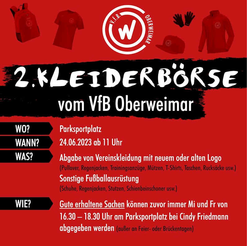 Vereinsfest des VfB Oberweimar
