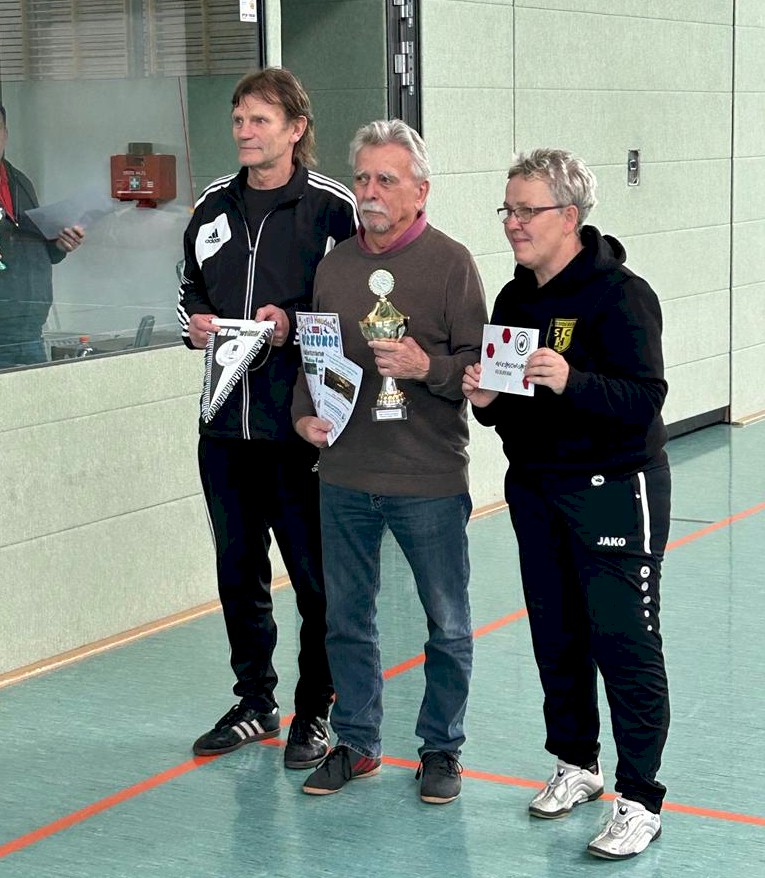 3. Platz für die Gehfußballer vom VfB Oberweimar