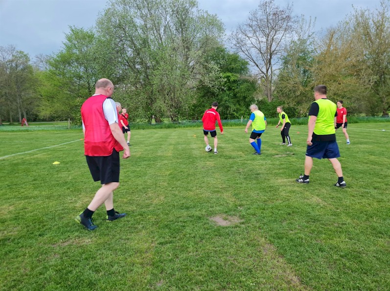 Walking Football beim VfB Oberweimar Walking Football beim VfB Oberweimar