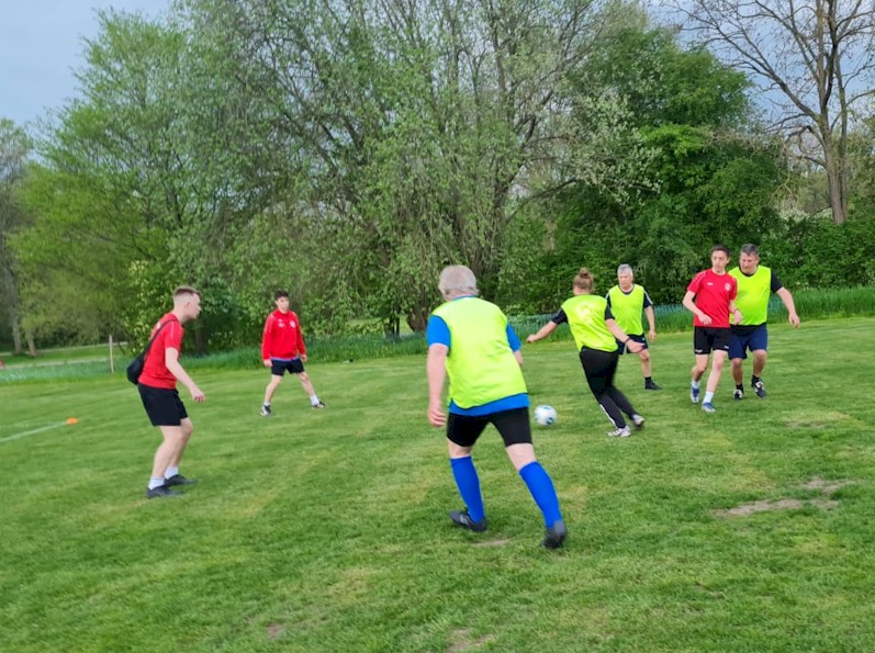 Walking Football beim VfB Oberweimar Walking Football beim VfB Oberweimar